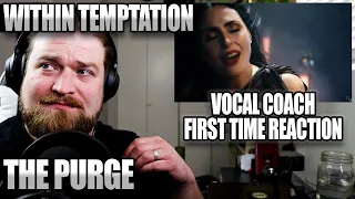 WITHIN TEMPTATION "The Purge" Metal Vocalist / Vocal Coach reaction & Analysis