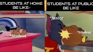 Life of a Normal Student (Tom and Jerry funny meme 🤣🤣) MUST WATCH!!