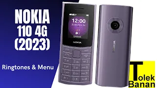 Nokia 110 4G (2023) - Unboxing / Menu & Ringtones / Dzwonki  - Classic Phone