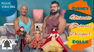 New Disney Princess Designer Collection: Merida, Moana, & Snow White LE Dolls Unboxing and Review