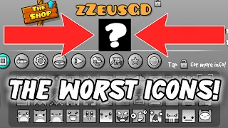 THE WORST ICON SET IN GEOMETRY DASH