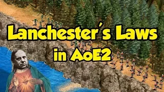 Lanchester's Laws in AoE2