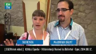 [EGERhírek videó] Interjú Tar Renátával és Majorfalvi Bálint