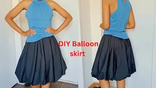 DIY Balloon skirt | How to make a balloon skirt  |diy with me