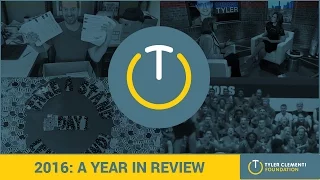 Tyler Clementi Foundation's 2016 Year in Review