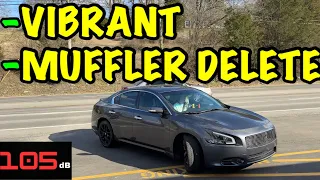 2009 Nissan Maxima 3.5L V6 w/ VIBRANT & MUFFLER DELETE!