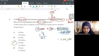 Ulangkaji Matematik UKKM PKSK 4 December 2021