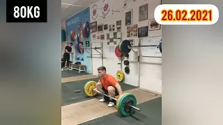 1 Year Snatch Evolution (TO 100KG)