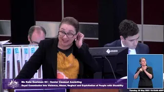 Public hearing 13: Disability services (a Case Study), Sydney - Day 2