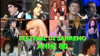 SANREMO ANNI 80 - LE CANZONI FAMOSE