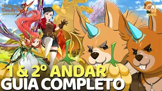 COMP DE VALENTI E GLOXINIA LR!GUIA COMPLETO 1ºE 2º ANDAR DO RATATOSKR(TUDO SOBRE) - 7DS GRAND CROSS