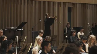 NYO's Ed performs 'A Song For Japan' by Steven Verhelst (Live at Saffron Hall)