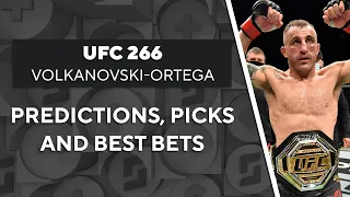 👊 UFC 266: Volkanovski vs Ortega Picks, Predictions & Best Bets with Andrew Gombas | The Early Edge