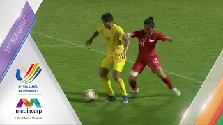 Thailand 3-0 Singapore | Match Highlights | Women's Football | SEA Games Vietnam 2021