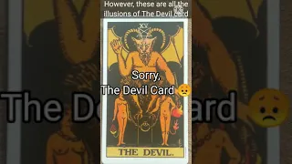 The Devil card (meaning in tarot card)