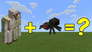 I Combined an Iron Golem and a Spider in Minecraft - Here's What Happened...