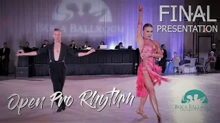 Open Professional American Rhythm I Final Presentation I Boca Ballroom 2019