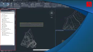 BIM моделирование в AutoCAD Civil 3D 2022 | Обзор пользовательского интерфейса