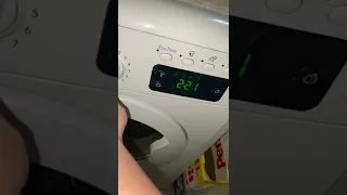 Indesit - how to enter to the service/test mode