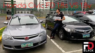 Honda Civic FD 1.8S vs 1.8V ft. FD Black Philippines