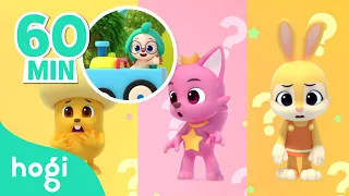 Learn colors with Shape Block and more! | Compilation | Colors for Kids | Pinkfong & Hogi