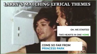 Harry and Louis’ lyrical themes and parallels