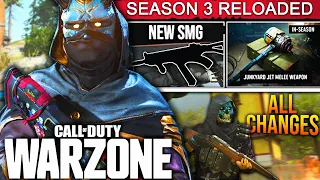 WARZONE: New WEAPON Update, Huge Gameplay Changes, & More! (Season 3 Reloaded Update)