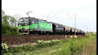 ENNA ppd Vectron 193 269 on a freight train in Croatia. ENNA ppd teretni vlak (Croatian Railways)