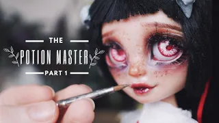 THE POTION MASTER | PART 1| Resin eyes and Face up | Rainbow high Custom figure |