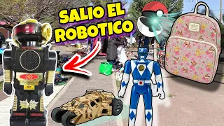 Batimóvil y mochila Pokémon en el tianguis ,cartuchos retro  #swapmeet #chachareando