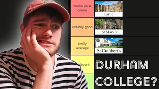 I ranked every Durham University College so you dont have to