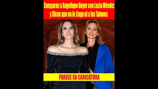 Comparan a Angelique Boyer con Lucía Méndez y Dicen que no le Llega ni a los Talones