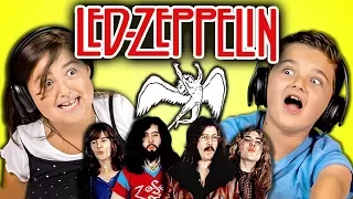 KIDS REACT TO LED ZEPPELIN