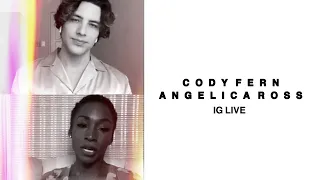 Cody Fern and Angelica Ross IG live