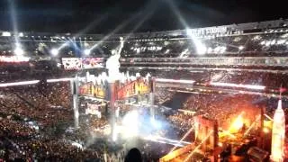 wrestlemania 29 hbk brock lesnar Triple-h entrance