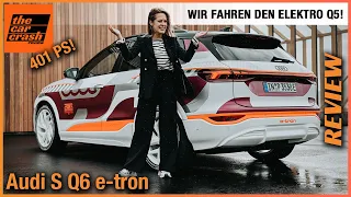 Audi Q6 e-tron im Test (2023) Wir fahren den NEUEN Elektro Q5! Review | Fahrbericht | S Q6 etron