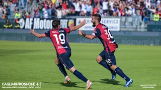 CAGLIARI-FROSINONE 4-3 - Radiocronaca di Diego Carmignani e Paolo Mastino (29/10/2023) Rai Radio 1