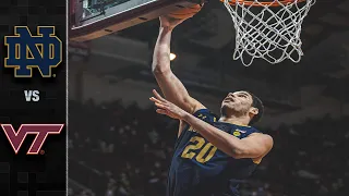 Notre Dame vs. Virginia Tech Basketball Highlights (2021-22)