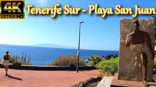 TENERIFE - PLAYA SAN JUAN | What this beautiful place looks like Now 🌞 Clear Day in Late Oct 2022