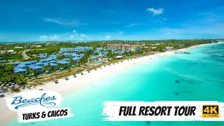Beaches Turks & Caicos | Full Resort Walkthrough Tour & Review 4K | All Public Spaces! | 2021