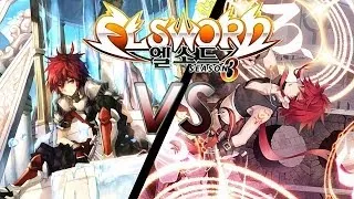Elsword | 엘소드 [NA] Ep.23 Lord Knight (SS) vs Rune Slayer (SSS) : Fire vs Ice