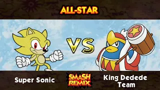 Smash Remix Super Sonic Vs All Star Very Hard