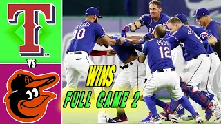 Rangers vs Orioles [FULL GAME] TODAY October 08, 2023 ALDS 2 - MLB Highlights | MLB Postseason 2023