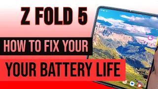 Samsung Galaxy Z Fold 5: Battery Tips & Hidden Features!