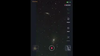 M81 Bode's Galaxy & M82 Cigar Galaxy x30 - Seestar S50 - Rooster Inn Observatory - 23 October 2023