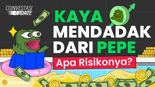 Pepe coin penghasil cuan. Tips dalam memilih Meme coin!