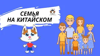 Семья на китайском/我的家人/Cловарик LK