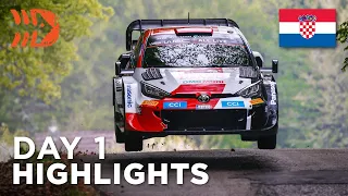 Croatia Rally 2022 Action + Highlights from Day 1