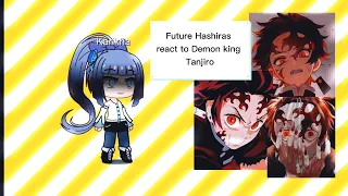 Future Hashiras React to demon king Tanjiro //Black.C.C//Kny//Tanjiro//Demon slayer// Nezuko//