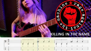 Killing In The Name - Rage Against The Machine (BASS COVER & TABS)